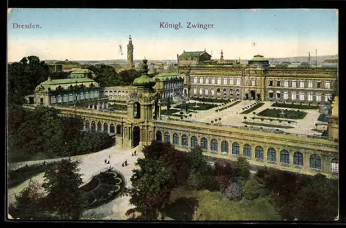 AK Dresden, Königlicher Zwinger