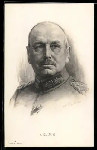 AK General von Kluck in Uniform