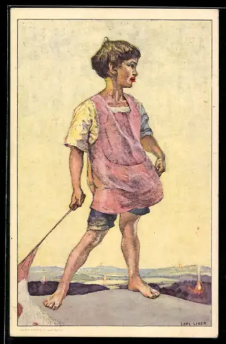 AK Schweizer Bundesfeier 1927, Zur Fürsorge für Invalide Krankenschwestern