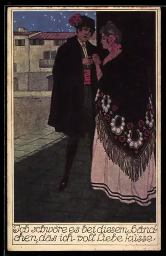 AK Don Juan, Leporello und Donna Elvira