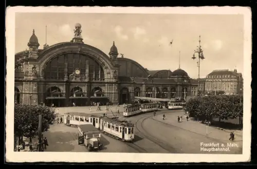 AK Frankfurt a. Main, Hauptbahnhof