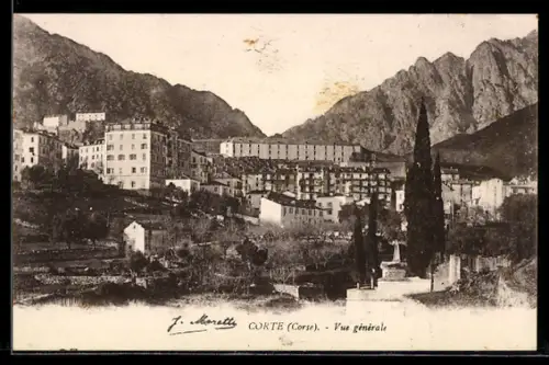AK Corte /Corse, Vue générale