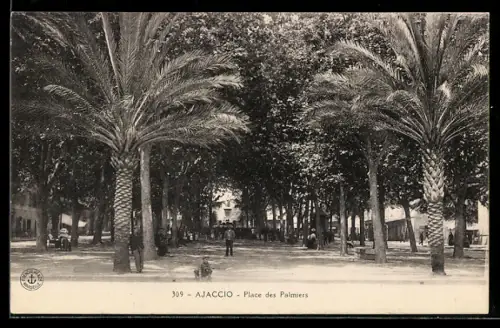 AK Ajaccio, Place des Palmiers