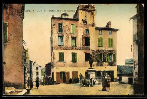 AK Corté, Statue et Place Gaffory