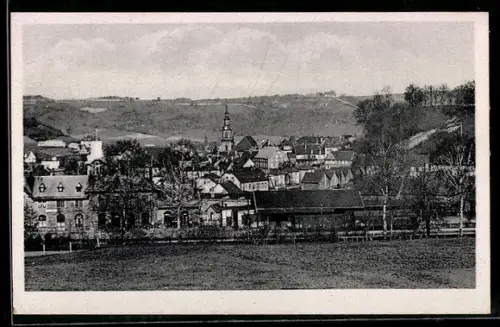 AK Bitsch, Vue d`ensemble du village et des collines environnantes