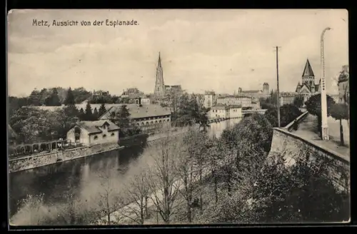 AK Metz, Vue depuis l`Esplanade
