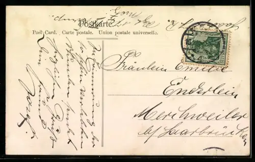 AK Metz, Domsteig, Rue d`Estrées