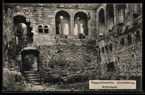 AK Rappoltsweiler, Ulrichsburg, Ritteraal