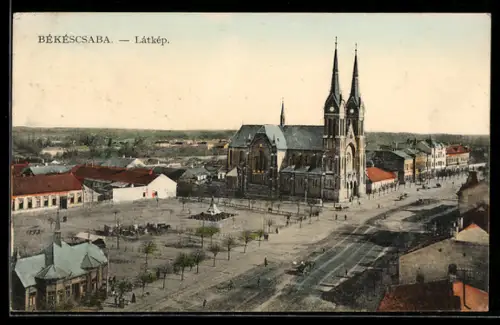 AK Békéscsaba, Látkép