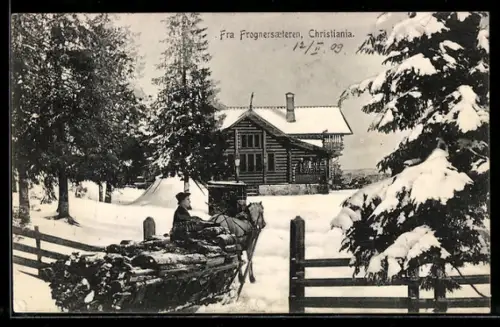 AK Christiania, Fra Frognersaeteren