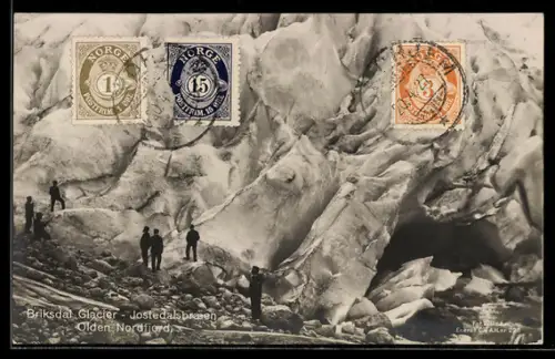 AK Olden /Nordfjord, Briksdal Glacier, Jostedalsbraen