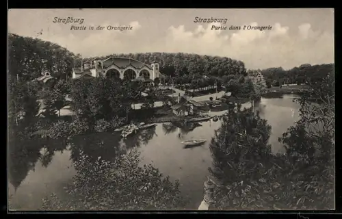 AK Strasbourg, Partie dans l`Orangerie