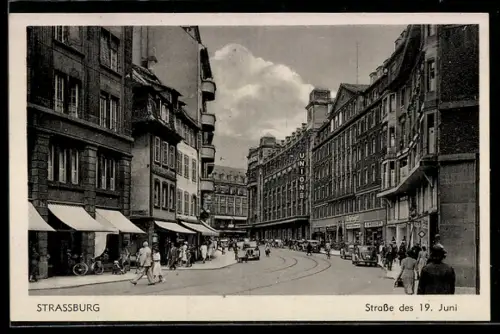 AK Strassburg, Strasse des 19. Juni