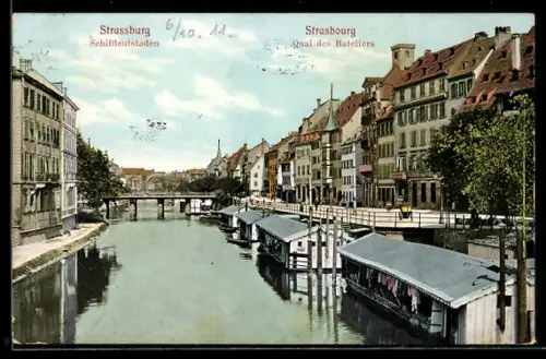 AK Strassburg /Els., Schiffleutstaden