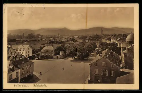 AK Schlettstadt, Strassenpartie