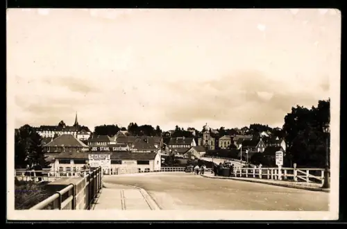 AK Saverne, Vue du Nouveau Pont