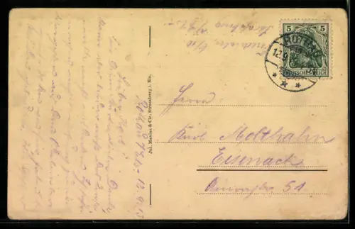 AK Rothau i. Els., Genesungsheim XV. A. K.