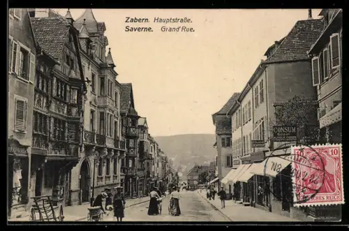 AK Zabern, Hauptstrasse