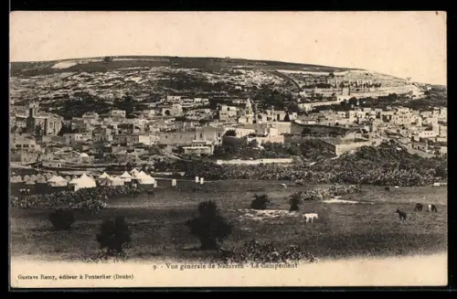 AK Nazareth, Vue generale, Le Campement