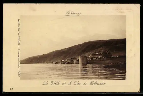 AK Tibériade, La Ville et le Lac
