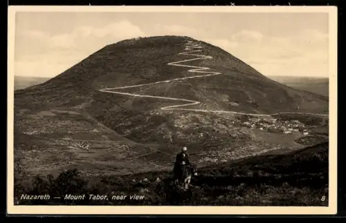 AK Nazareth, Mount Tabor, near view