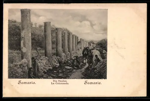 AK Samaria, Die Säulen