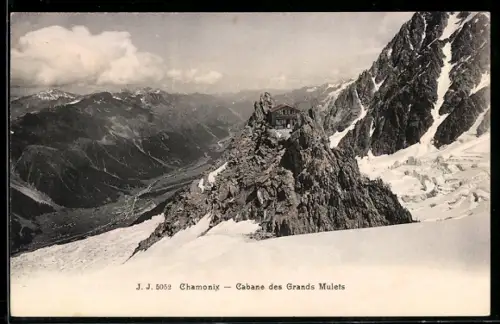AK Refuge des Grands Mulets /Chamonix, Panorama