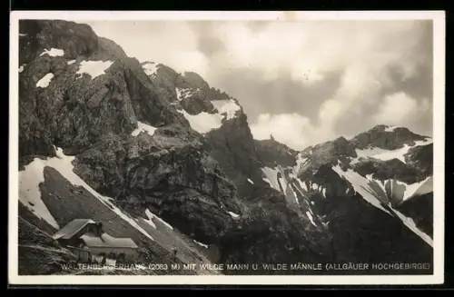 AK Waltenbergerhaus /Allgäuer Hochgebirge, Wilde Mann und Wilde Männle