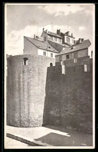 AK Warszawa, Mury Obronne Starego Miasta