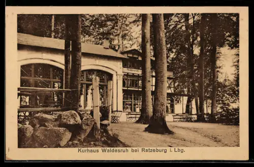 AK Ratzeburg i. Lbg., Kurhaus Waldesruh