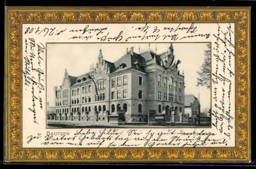 AK Bautzen, Blick auf die neue Realschule
