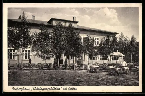 AK Gotha, Boxberghaus Thüringerwaldblick