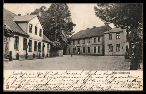 AK Lauenburg a. d. Elbe, Friedrichsbrücke