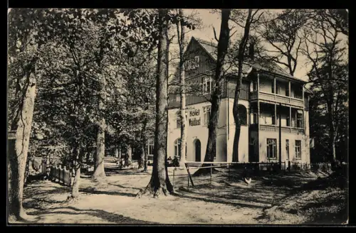 AK Mölln, Blick zum Hotel Waldlust