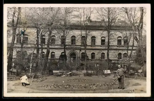 Foto-AK Bremen, Krankenhaus in der Steinstrasse