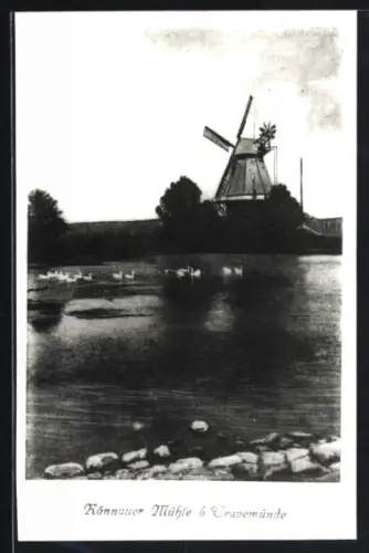 AK Travemünde, Rönnauer Mühle, Windmühle