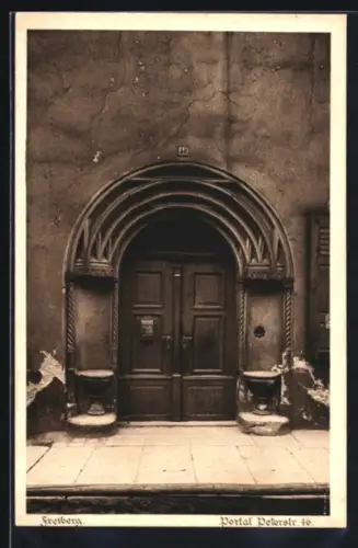 AK Freiberg, Portal Peterstr. 46