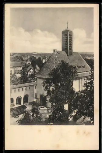AK Dresden-Neustadt, Ev.-luth. Diakonissenanstalt, Kirche, Bautzner Strasse 70