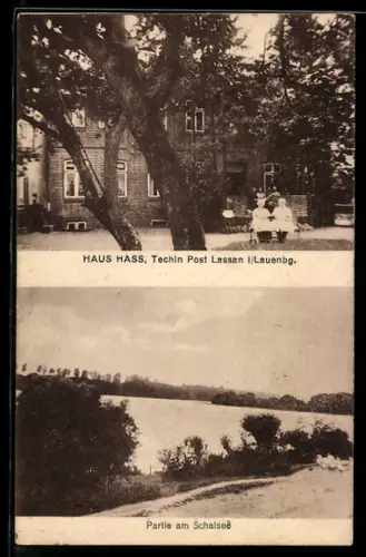 AK Techin, Haus Hass, Blick auf den Schalsee