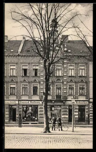 AK Hameln, Nähmaschinen-Geschäft Conrad Wolters