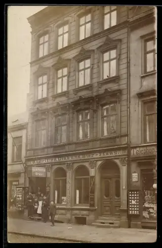 Foto-AK Hamburg-Altona, H. Christen Club-und Bierhaus 1909