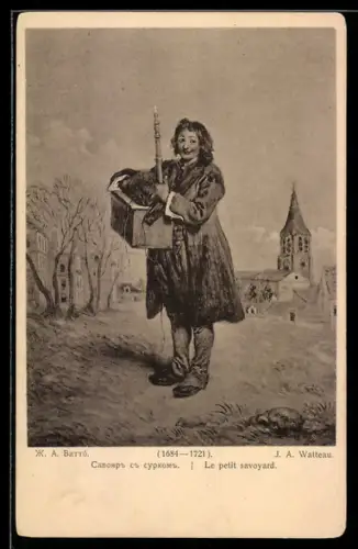 AK Le petit savoyard, Rotes Kreuz Russland