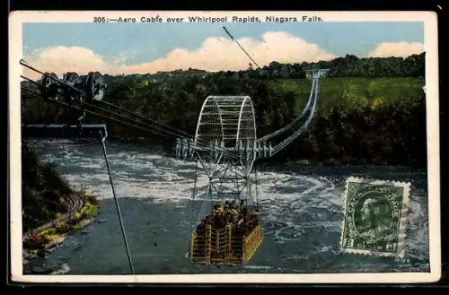 AK Niagara Falls, Aero Cable over Whirlpool Rapids