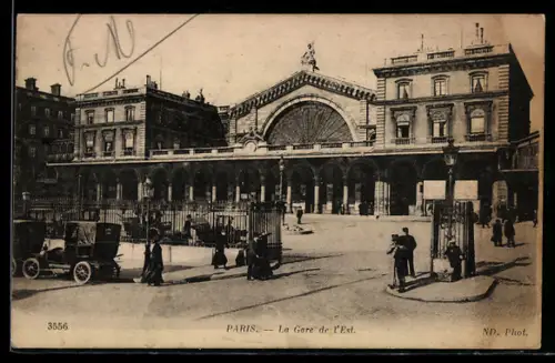 AK Paris, La Gare de l`Est