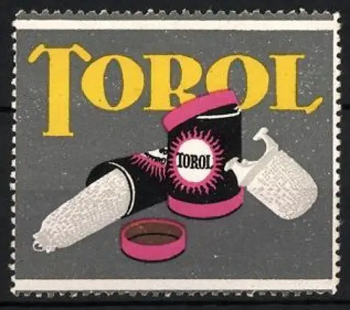 Reklamemarke Torol, Torol-Dosen und Glühstrümpfe