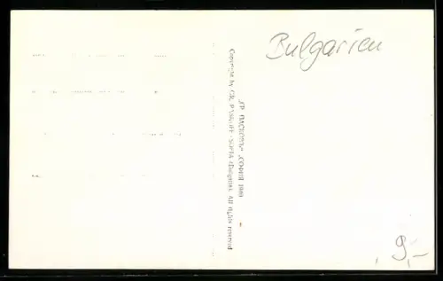 AK Samokow, Ansicht mit Rila Gebirge