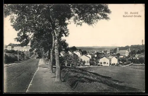 AK St. Avold, Bahnhof-Strasse