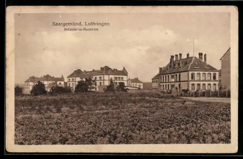 AK Saargemünd, Infanterie-Kaserne