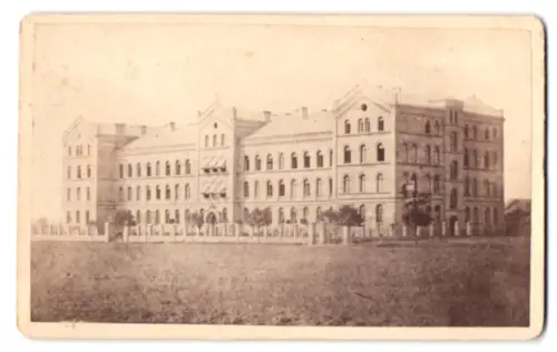 Fotografie Richter, Anklam, Friedländer-Strasse 63a, Ansicht Anklam, Kriegsschule in der Friedländer Landstrasse