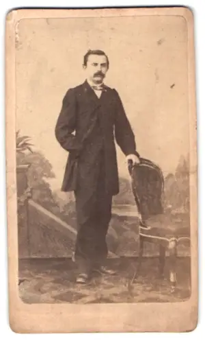 Fotografie Gasser & Sizzler, Schwäbisch Hall, Herr Meyer, Stadtschultheiss zu Langenburg, im Porträt